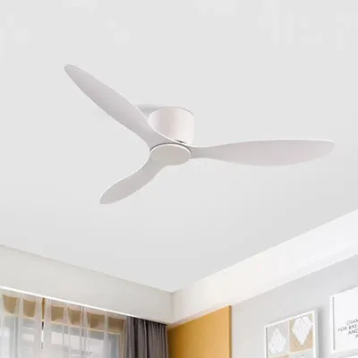 Ceiling Fan White Low Floor Ultra Thin 17cm DC Ceiling Fan With Remote Control Simple Ceiling Fans Without Light Ceiling Fan White Low Floor Ultra Thin 17cm DC Ceiling Fan With Remote Control Simple Ceiling Fans Without Light