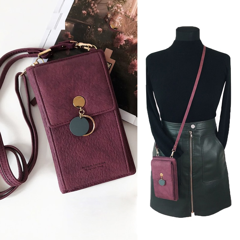 Cell Phone Bag Leather Shoulder Bag Cell Phone Bag Leather Shoulder Bag