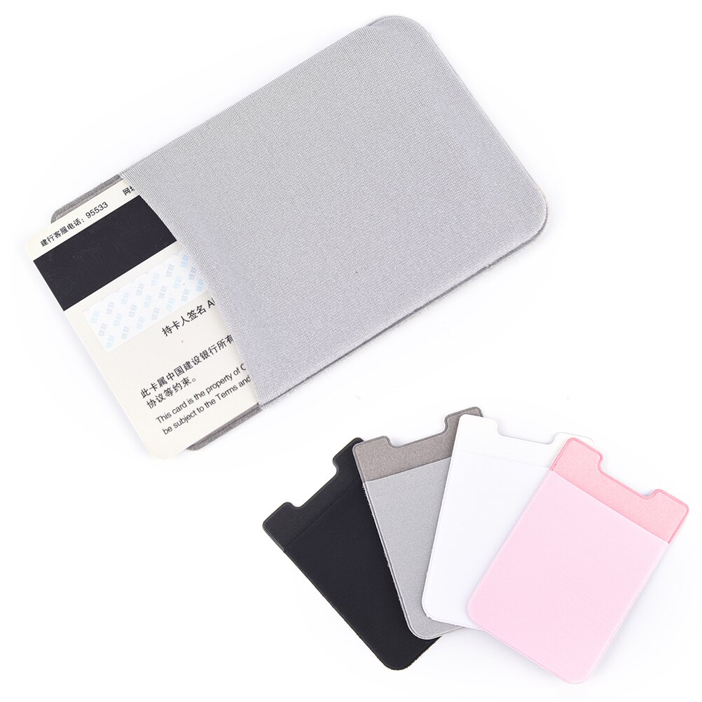 Cell Phone Wallet Self-Adhesive Pocket Cell Phone Wallet Self-Adhesive Pocket
