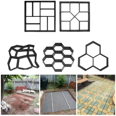 Cement Molds DIY Pavement Designs