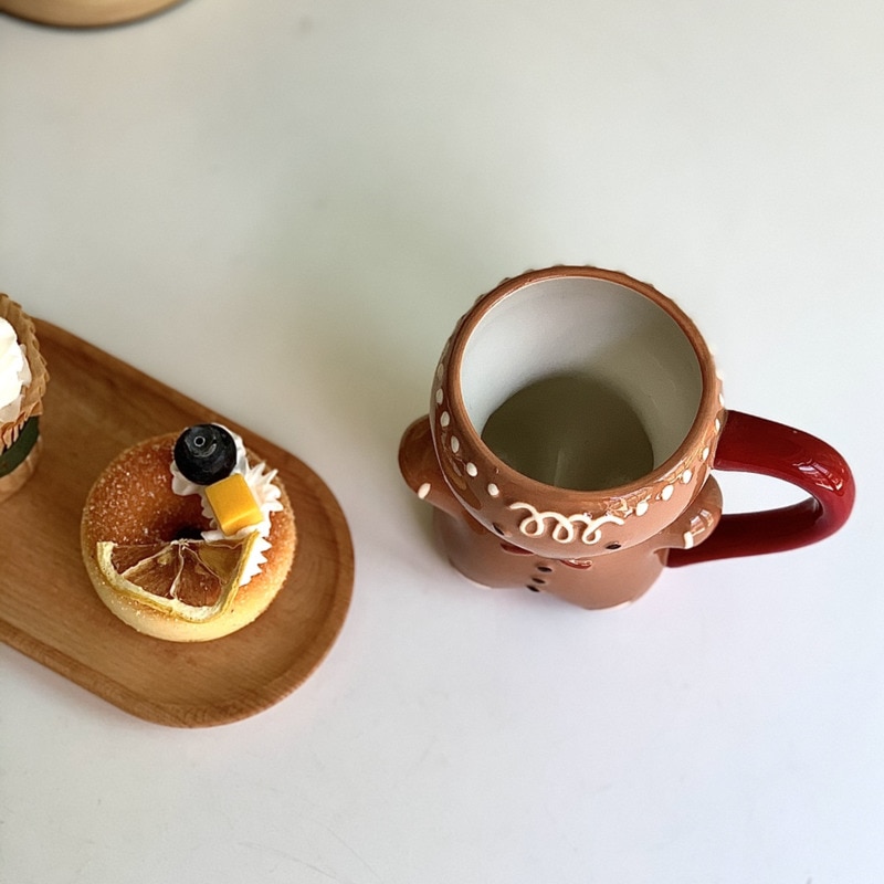 Ceramic 300ml Gingerbread Man Mug