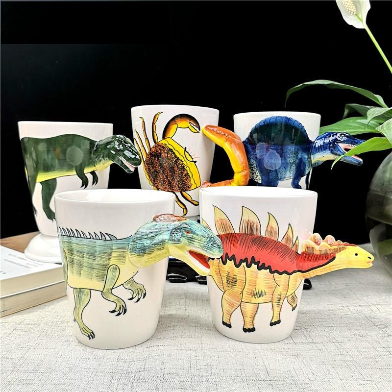 Ceramic 3D Dinosaur Mug Ceramic 3D Dinosaur Mug