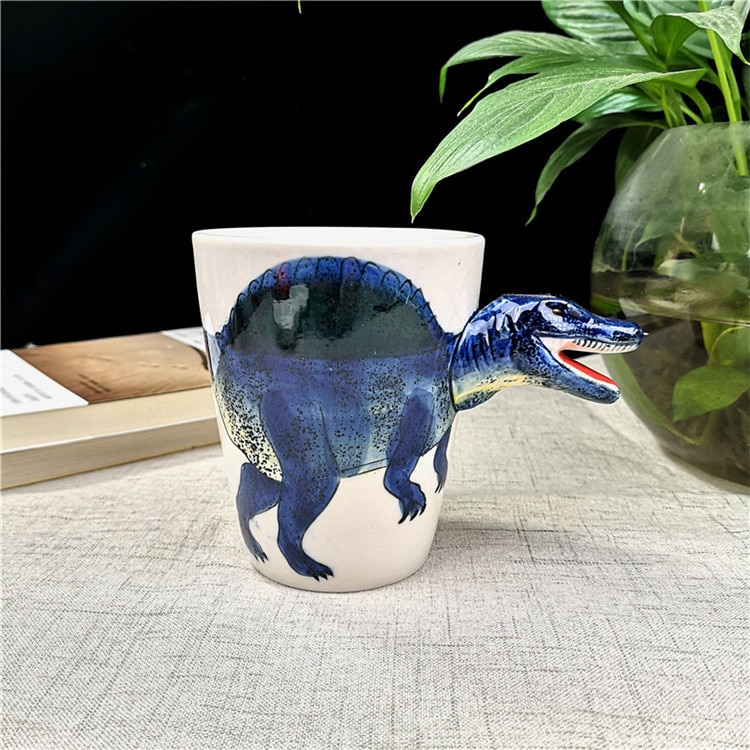 Ceramic 3D Dinosaur Mug