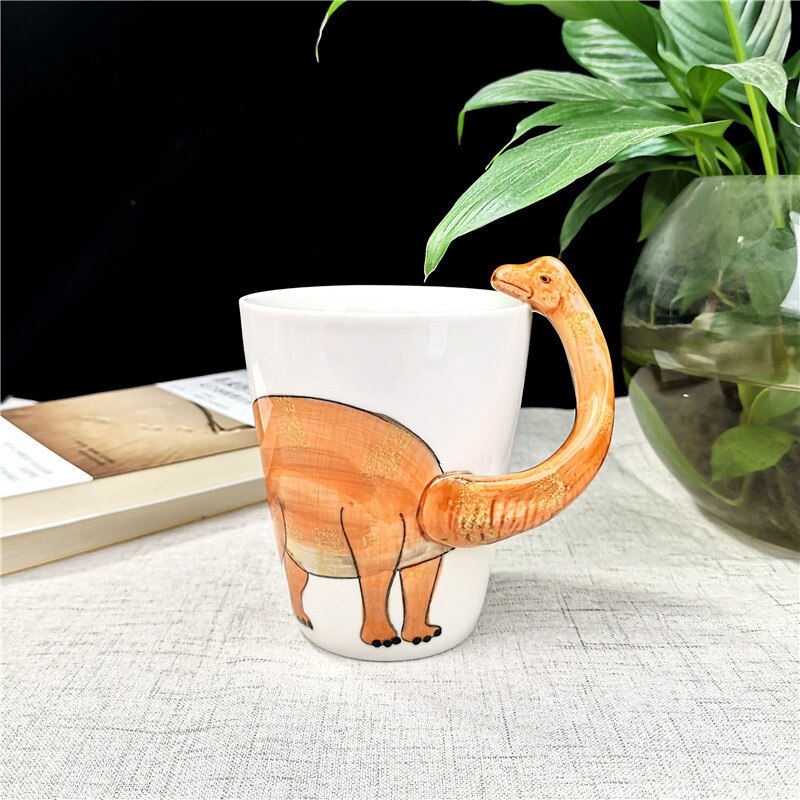 Ceramic 3D Dinosaur Mug