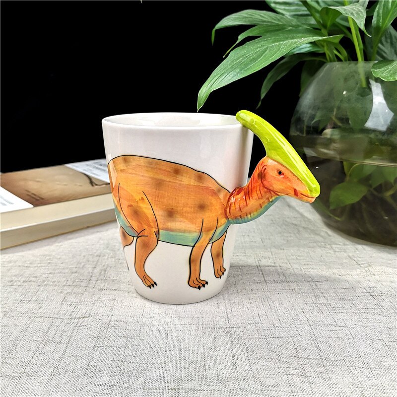 Ceramic 3D Dinosaur Mug