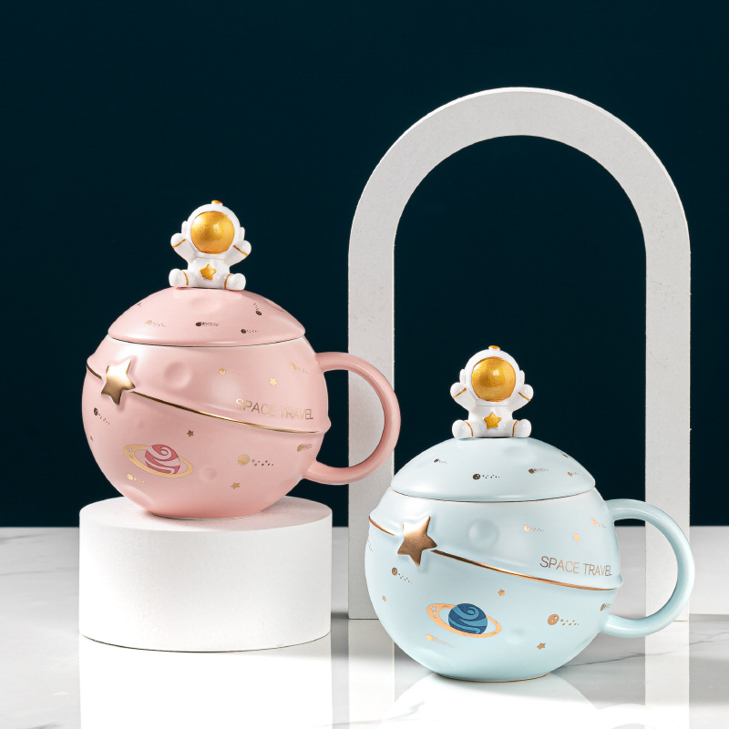 Ceramic 400ml Astronaut Mug