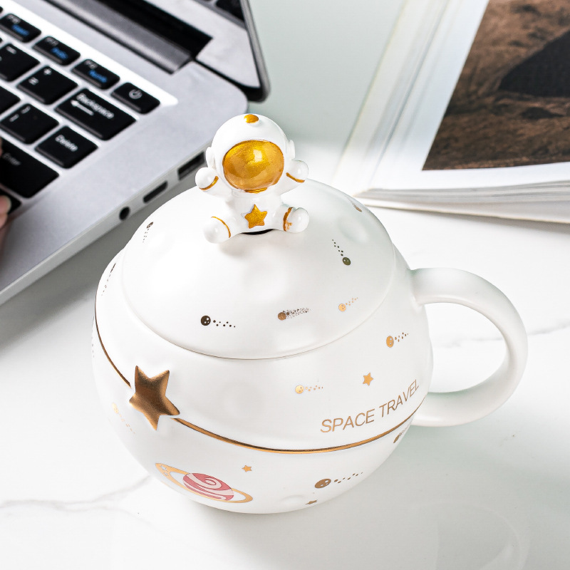Ceramic 400ml Astronaut Mug