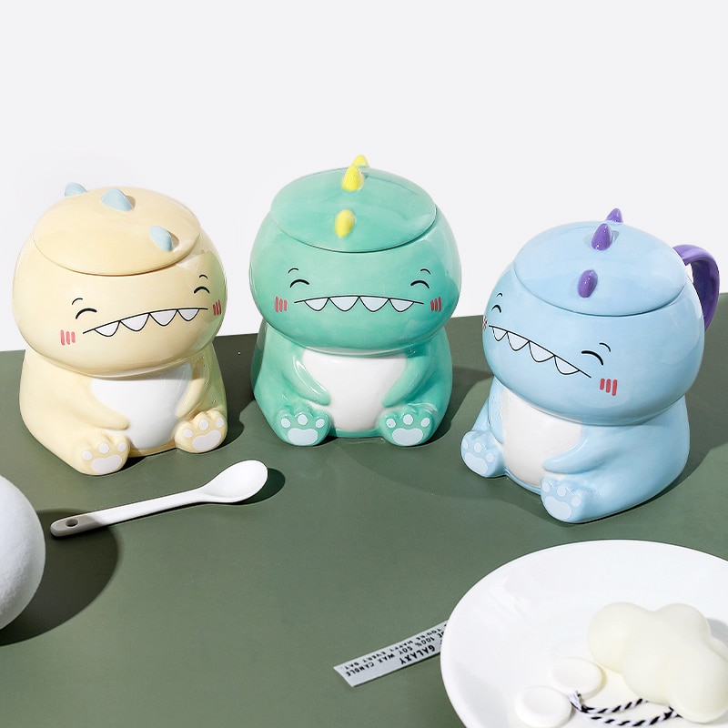 Ceramic 450ml Dinosaur Coffee Mug
