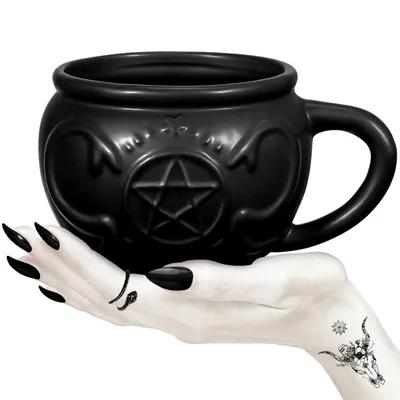 Ceramic 520ml Witch Cauldron Mug