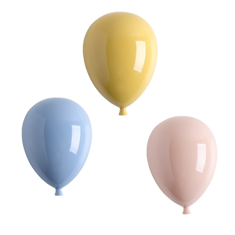 Ceramic Balloon Wall Art Home Decor Ceramic Balloon Wall Art Home Decor
