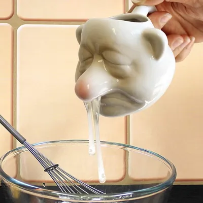 Ceramic Big Nose Egg Separator