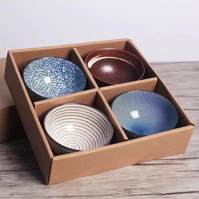 Ceramic Bowl Set (4 Pcs)