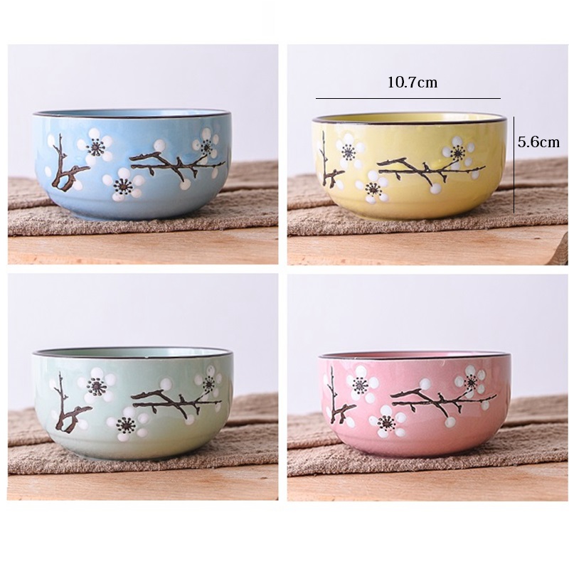 Ceramic Bowls with Chopsticks Set Ceramic Bowls with Chopsticks Set