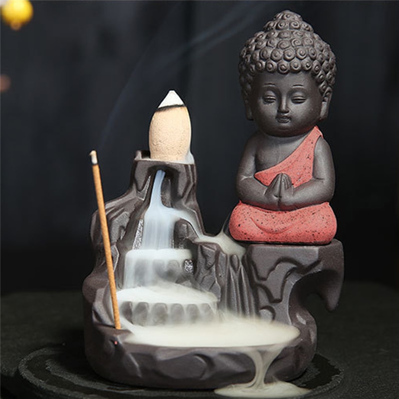 Ceramic Buddha Backflow Incense Burner Ceramic Buddha Backflow Incense Burner