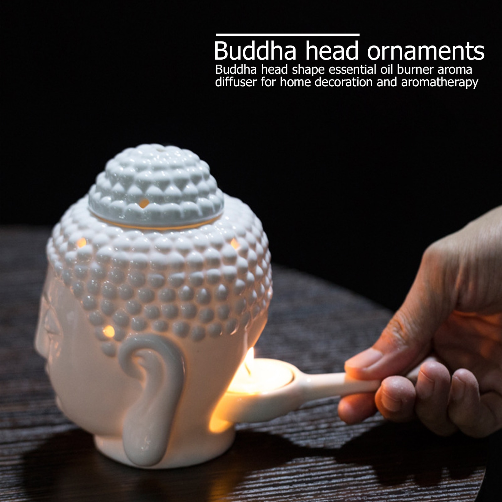 Ceramic Buddha Oil Burner Diffuser