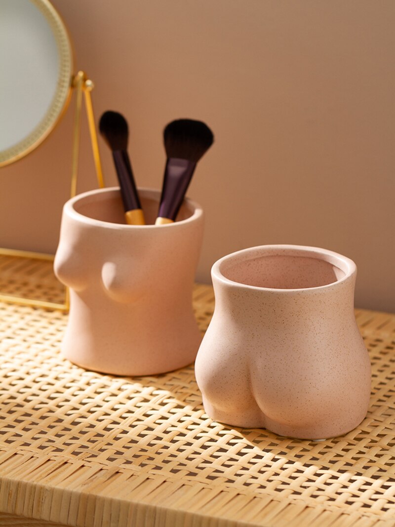 Ceramic Bum Planter Pot Ceramic Bum Planter Pot