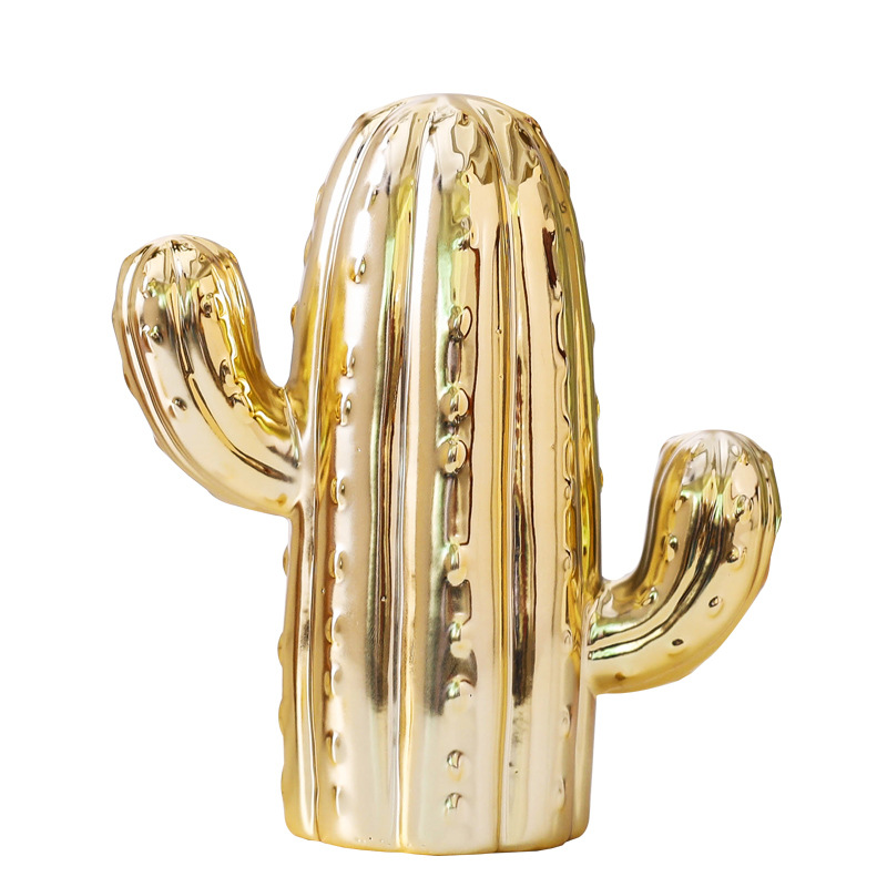 Ceramic Cactus Piggy Bank