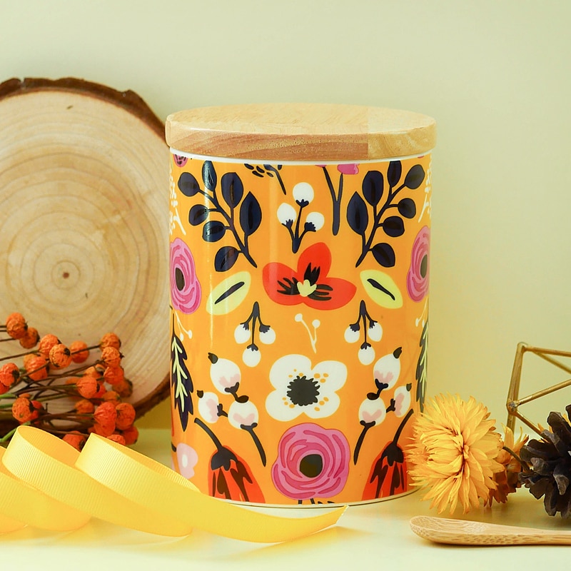 Ceramic Canisters Jar with Lid Ceramic Canisters Jar with Lid