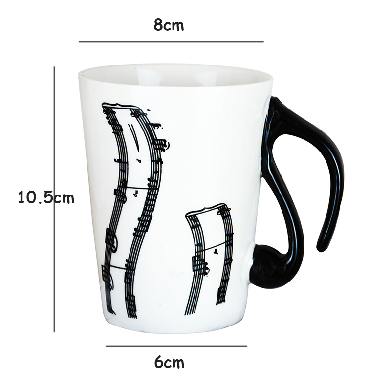 Ceramic Coffee Mugs Piano Musical Note Ceramic Coffee Mugs Piano Musical Note