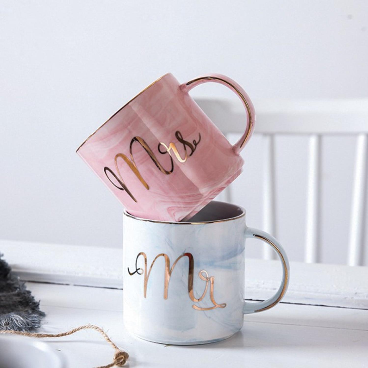 Ceramic Couple Cups Set