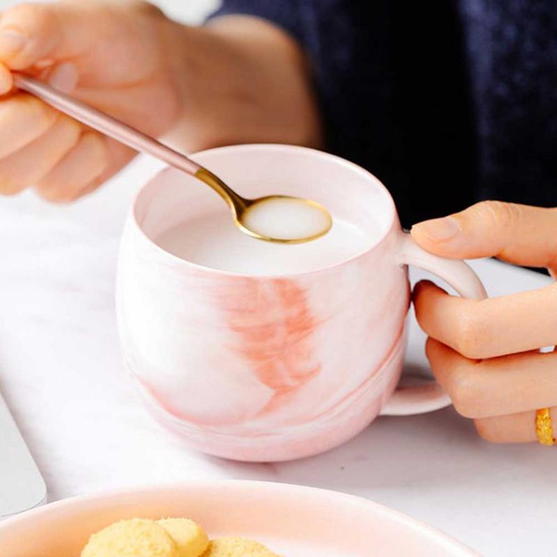 Ceramic Cup With Marble Pattern Ceramic Cup With Marble Pattern