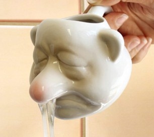 Ceramic Egg Separator Nose Kitchen Tool