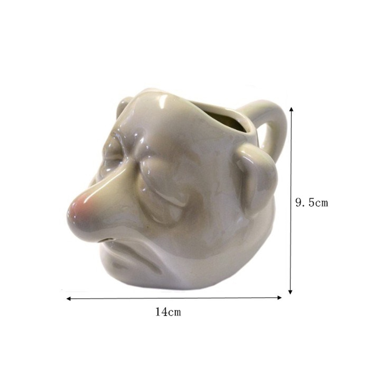 Ceramic Egg Separator Nose Kitchen Tool