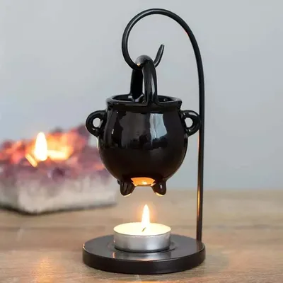 Ceramic Essential Oil Burner Melt Gift Furnace Warmer Tealight Candles Holder Diffuser for Living Room Housewarming
