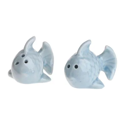 Ceramic Fish Salt And Pepper Shakers (2 pcs) Ceramic Fish Salt And Pepper Shakers (2 pcs)