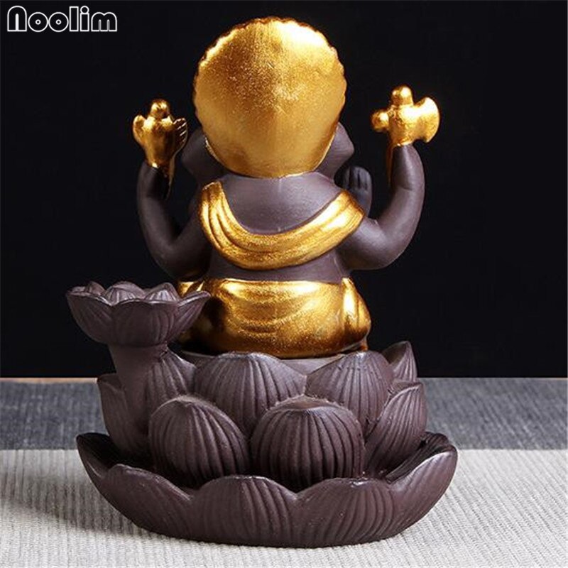 Ceramic Ganesha Backflow Incense Burner Ceramic Ganesha Backflow Incense Burner