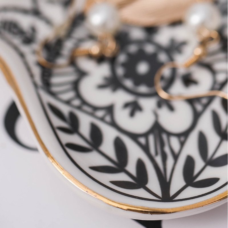 Ceramic Hand Trinket Dish Decor
