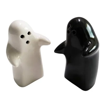 Ceramic Hugging Salt and Pepper Shakers