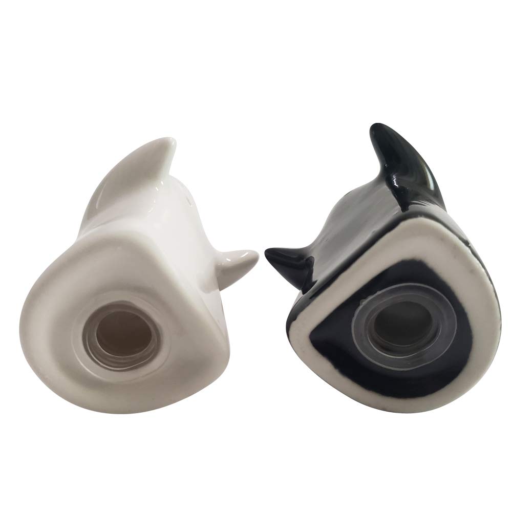 Ceramic Hugging Salt and Pepper Shakers