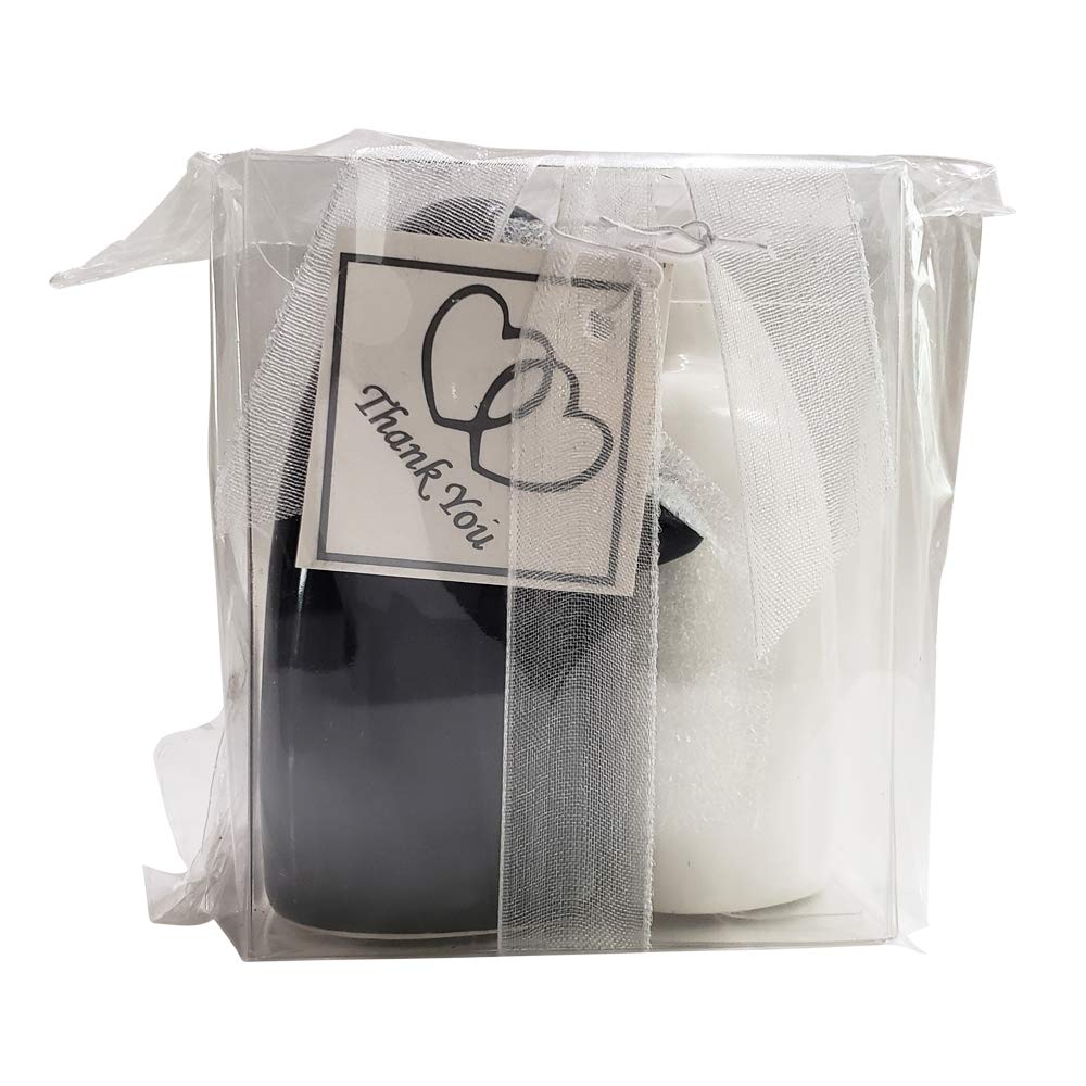 Ceramic Hugging Salt and Pepper Shakers