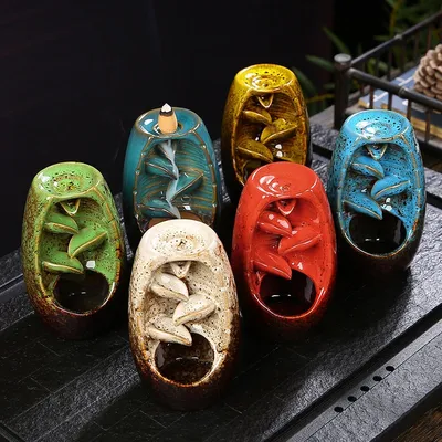 Ceramic Incense Waterfall Diffuser