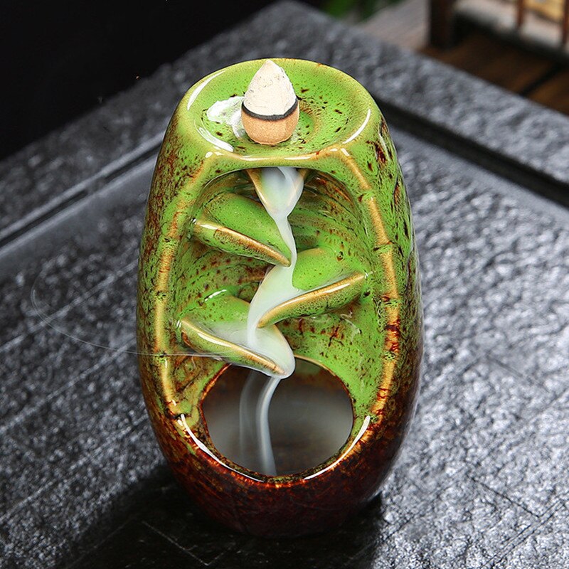Ceramic Incense Waterfall Diffuser