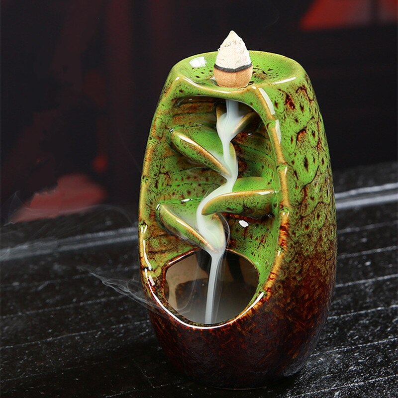 Ceramic Incense Waterfall Diffuser