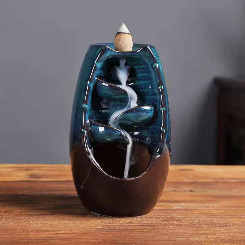 Ceramic Incense Waterfall Diffuser