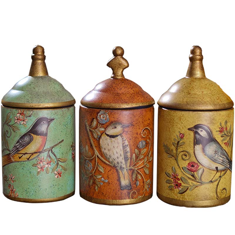 Ceramic Kitchen Canister Vintage Design Ceramic Kitchen Canister Vintage Design