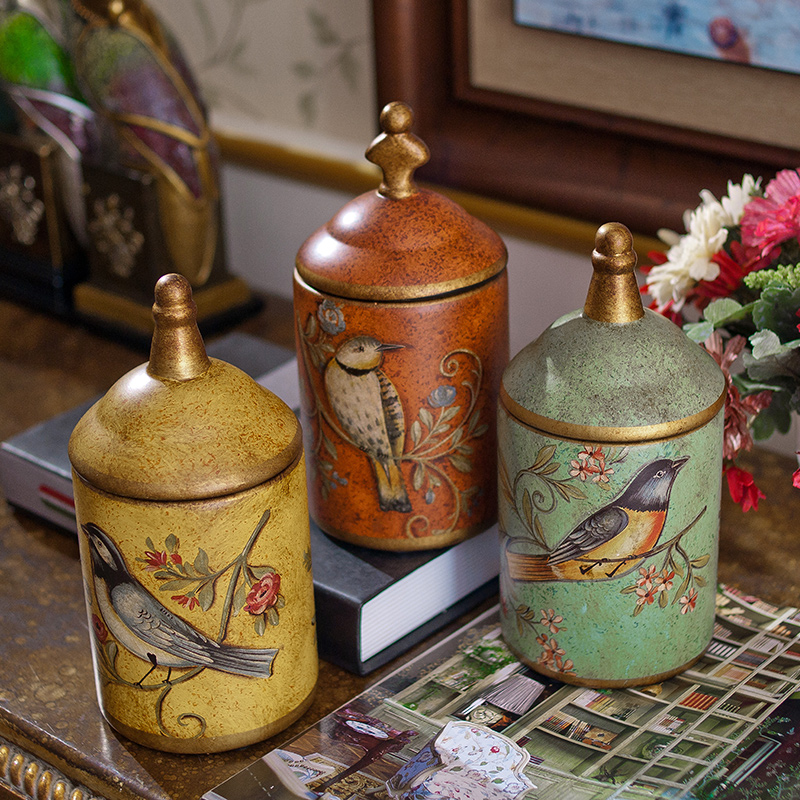 Ceramic Kitchen Canister Vintage Design