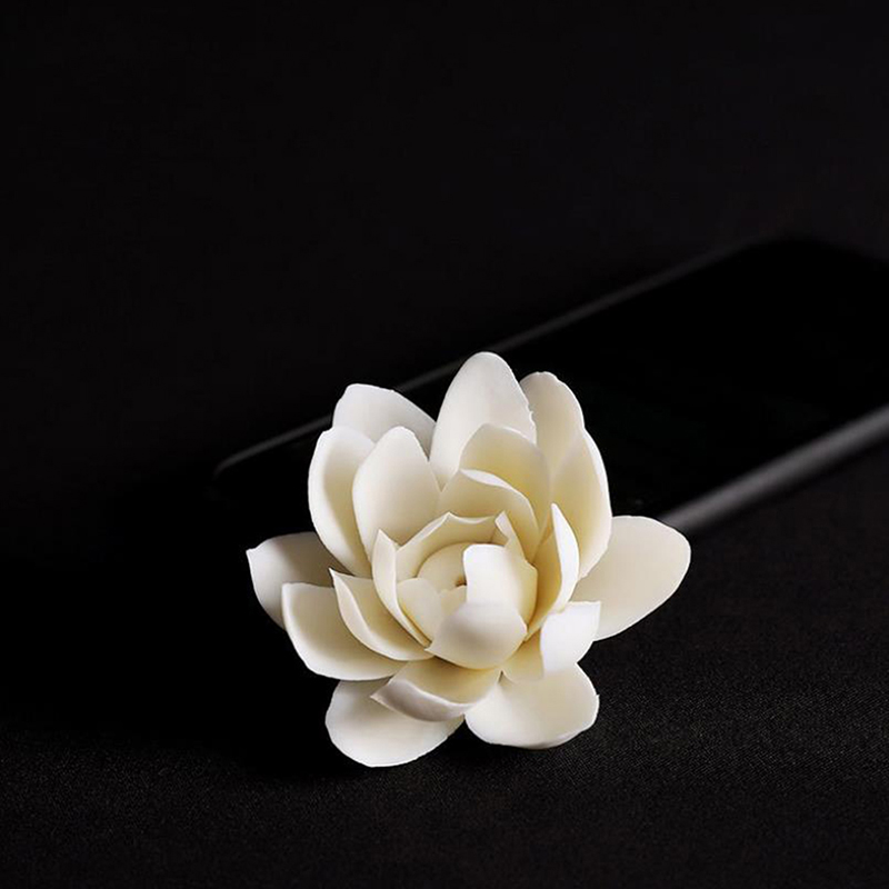 Ceramic Lotus Flower Incense Burner Ceramic Lotus Flower Incense Burner