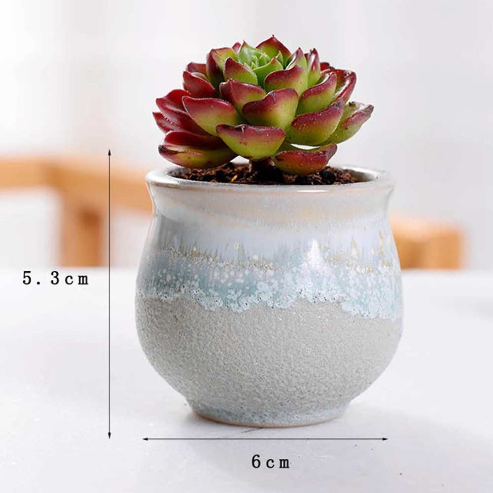 Ceramic Mini Plant Pots (6 Pcs) Ceramic Mini Plant Pots (6 Pcs)