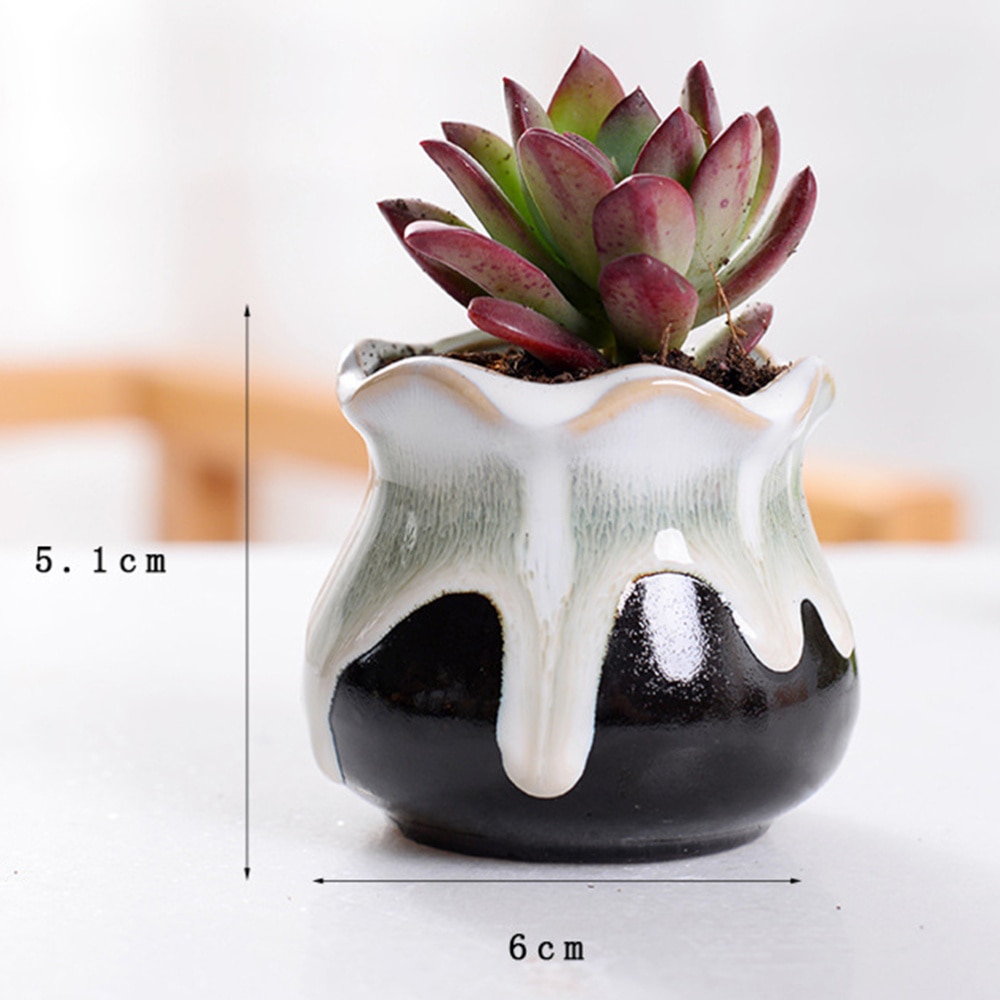 Ceramic Mini Plant Pots (6 Pcs) Ceramic Mini Plant Pots (6 Pcs)