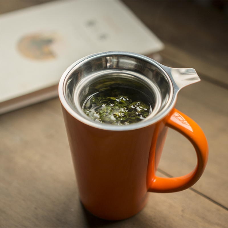 Ceramic Mug with Infuser and Lid Ceramic Mug with Infuser and Lid