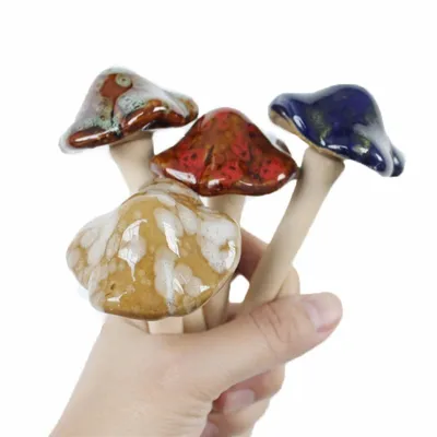 Ceramic Mushroom Decor Garden Ornament Ceramic Mushroom Decor Garden Ornament