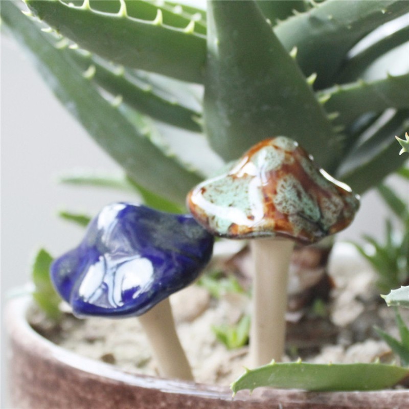Ceramic Mushroom Decor Garden Ornament Ceramic Mushroom Decor Garden Ornament