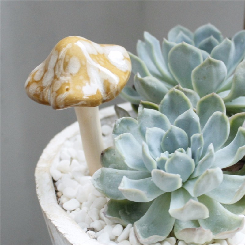 Ceramic Mushroom Decor Garden Ornament Ceramic Mushroom Decor Garden Ornament