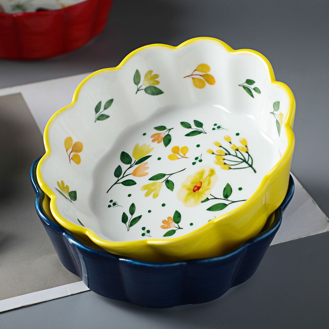 Ceramic Salad Bowl Dainty Kitchenware Ceramic Salad Bowl Dainty Kitchenware