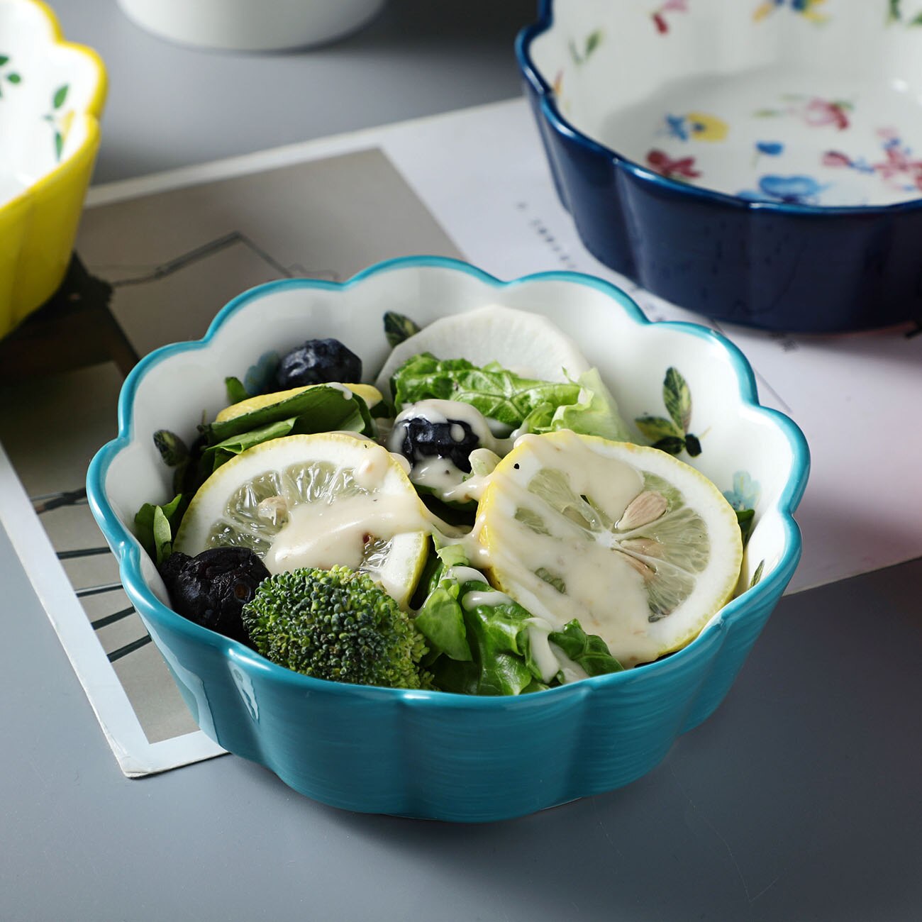 Ceramic Salad Bowl Dainty Kitchenware Ceramic Salad Bowl Dainty Kitchenware