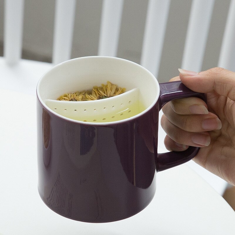 Ceramic Tea Steeper Mug